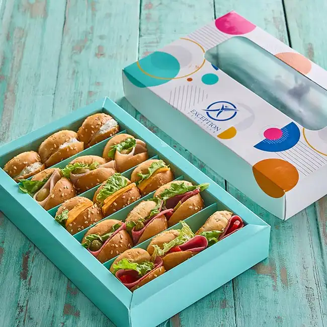 Mini Sandwich Bread Buns - Small Box - Exception Pastry - Egypt 