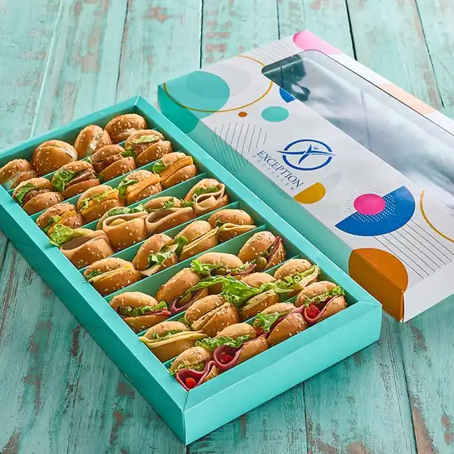 Mini Sandwich Bread Buns - Large Box - Exception Pastry - Egypt 