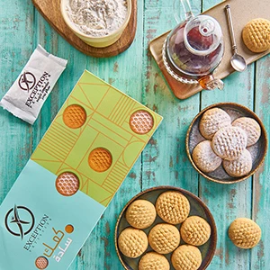 Plain cakes in a bag - round - Exception Pastry - Egypt 