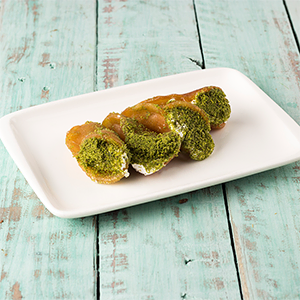 Qatayef pistachio cornet Weight - Exception Pastry - Egypt 