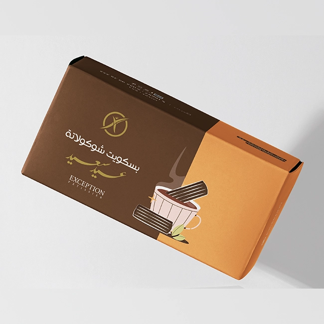 بسكويت شوكولاته - علبة 36 ق - حلواني اكسبشن  - مصر 