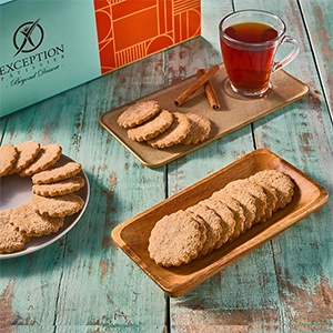 بسكويت قرفة - علبة 36 ق - حلواني اكسبشن  - مصر 