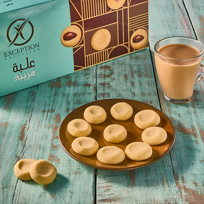 غريبة ساده - علبه 54 ق - حلواني اكسبشن  - مصر 