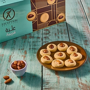 غريبة لوز - علبة 54 ق - حلواني اكسبشن  - مصر 