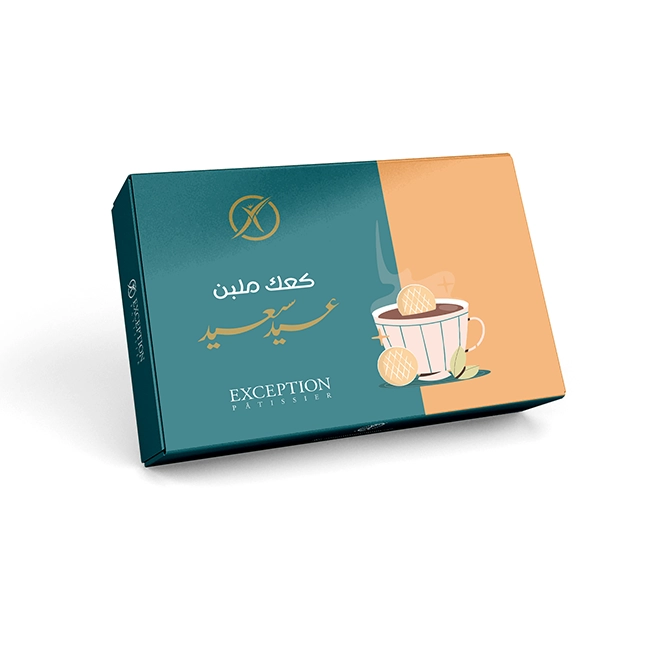 كحك ملبن - علبة 32 ق - حلواني اكسبشن  - مصر 