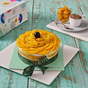 Mango Cake – Size 16 - Exception Pastry - Egypt 