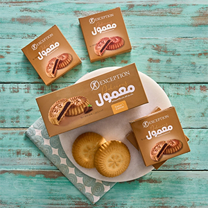 Espresso Date Maamoul - Box of 6 pieces 65 grams - Exception Pastry - Egypt 