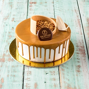 Lotus Cake - Size 16 Round - Exception Pastry - Egypt 