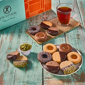 بسكويت سابليه - علبة 500 جرام - حلواني اكسبشن  - مصر 