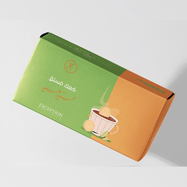 كحك بالفستق- علبة 16 قطعة - حلواني اكسبشن  - مصر 