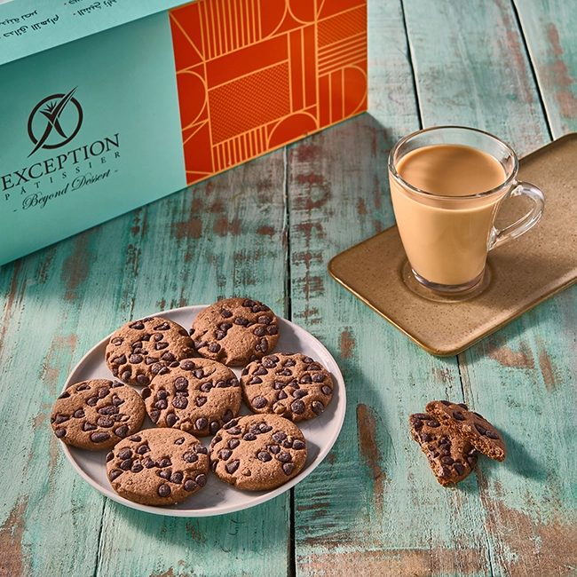 كوكيز دارك - علبة 40 قطعة - حلواني اكسبشن  - مصر 