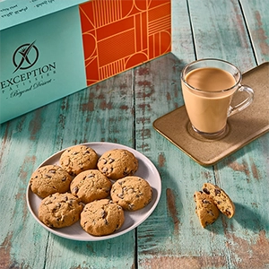 بسكويت كوكيز عسل - علبة 40 قطعة - حلواني اكسبشن  - مصر 