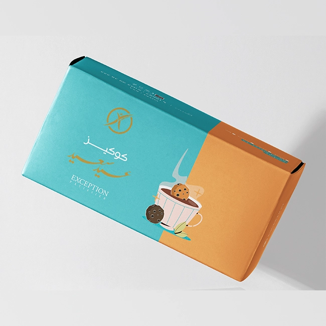 كوكيز دارك - علبة 40 قطعة - حلواني اكسبشن  - مصر 