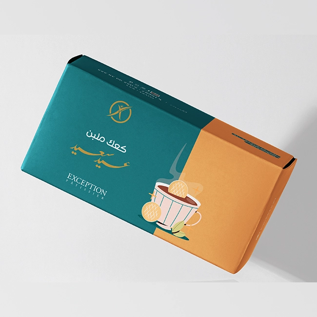 كعك ملبن -علبه 16 قطعة - حلواني اكسبشن  - مصر 