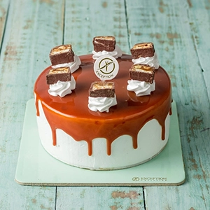 Snickers Torte – Size 16 - Exception Pastry - Egypt 
