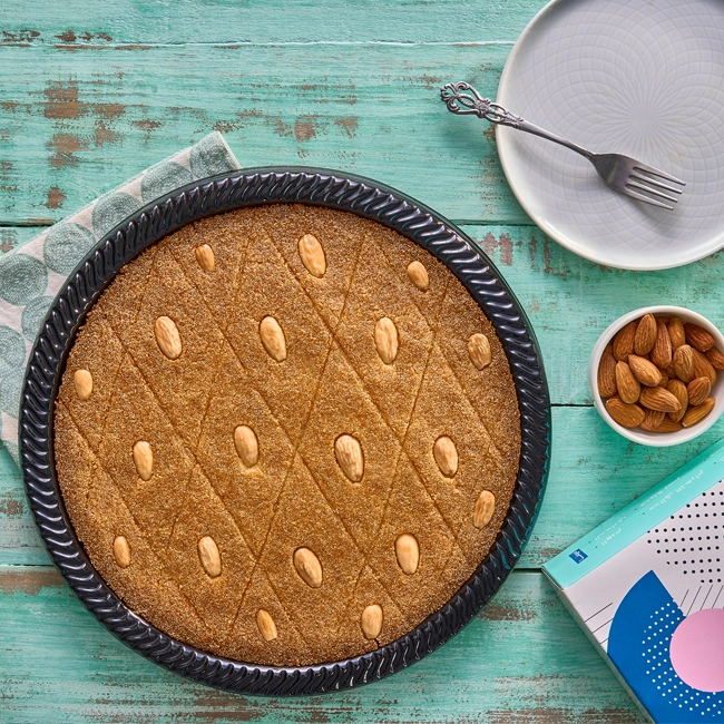 Make Bakery-Style Basbousa Easily at Home with Exception